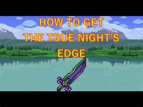 Players can craft it using Nights Edge; Soul of Fright X 20. . How to make true nights edge